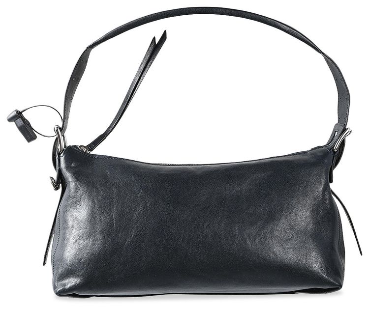 Lemaire Belted Baguette Bag Dark Navy