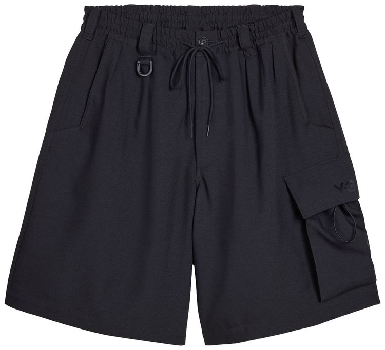 Y 3 SU Cargo Shorts Black