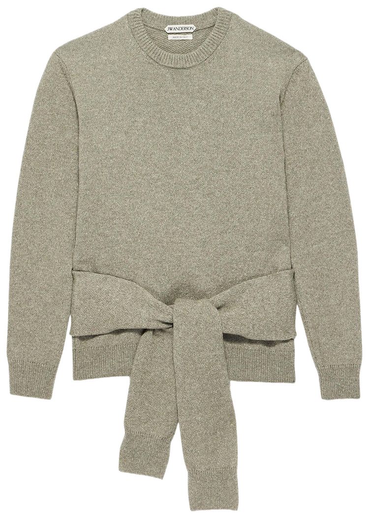 JW Anderson Waist Tie Jumper Sage
