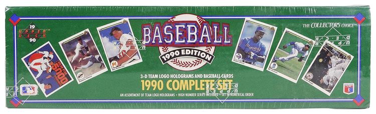 1990 Upper Deck Baseball Factory Set   Shrink