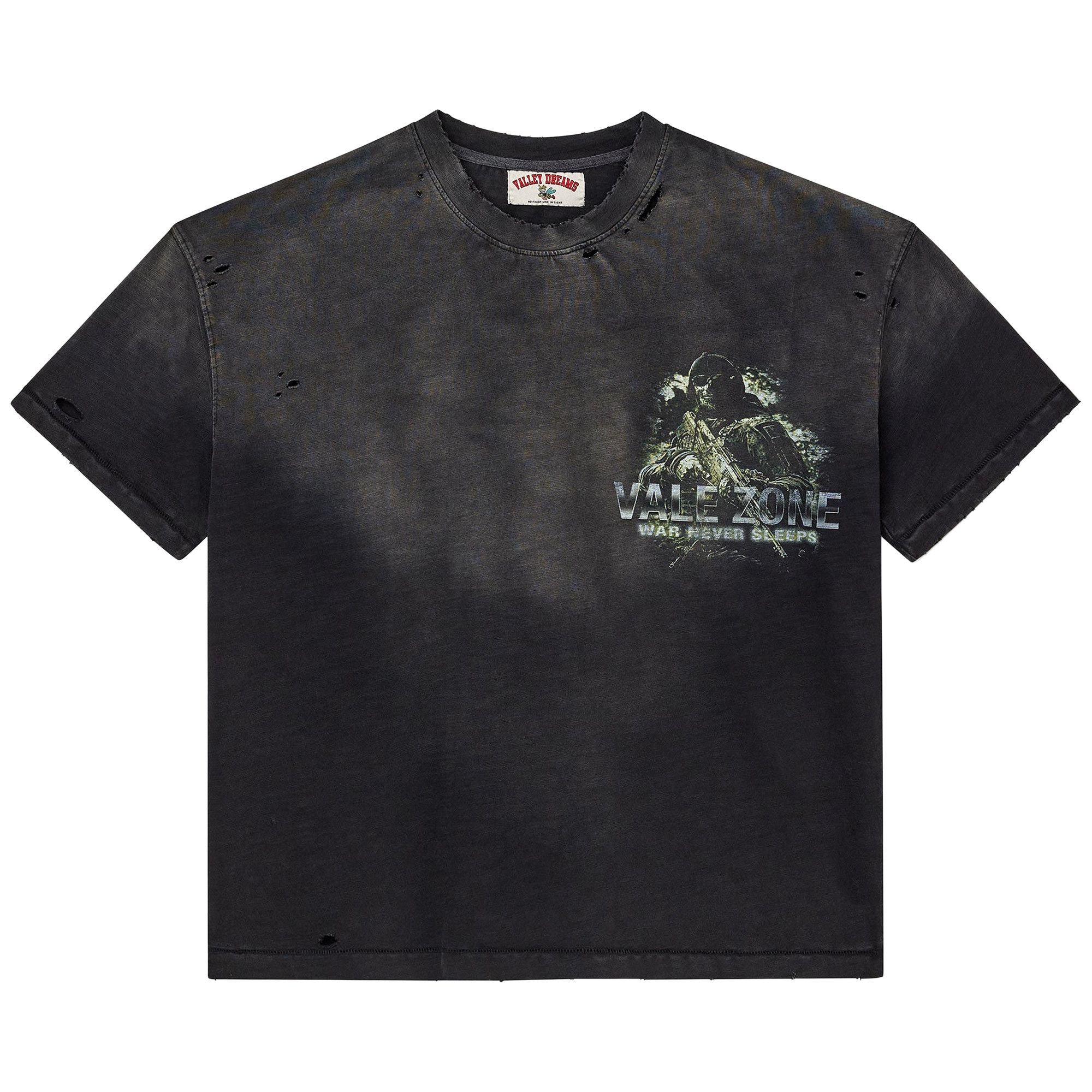 「希少品早い者勝ち⚠️」VALE FOREVER Tシャツ Buy Vale Forever Vale Zone Tee 'Black' - 11451 1SS2604VFVZTB BLAC