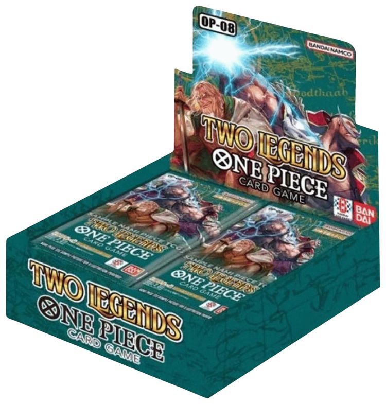 Bandai One Piece Card Game Two Legends Booster Box OP 08
