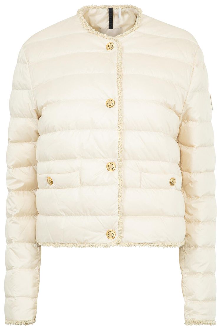 Moncler Fleurs Jacket Natural