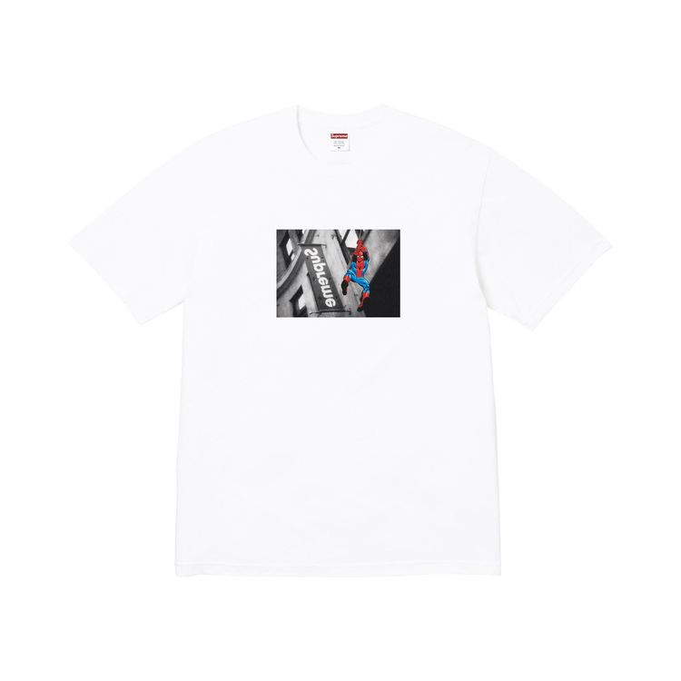 Supreme x Spider Man Tee White