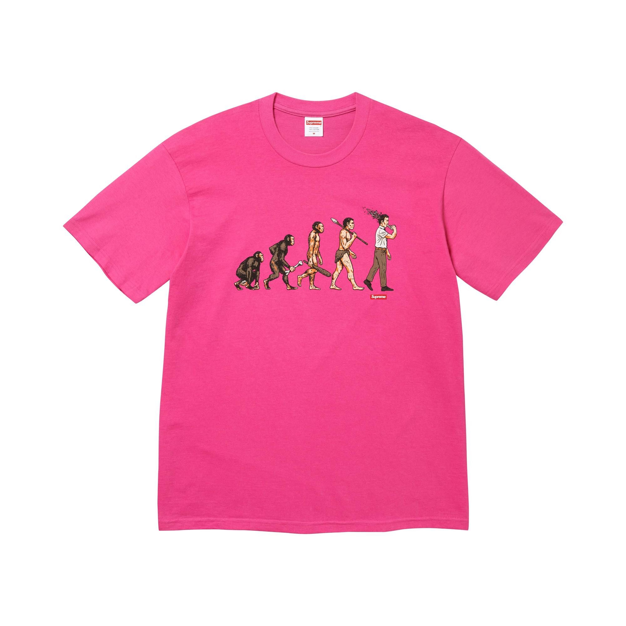 Buy Supreme Evolution Tee 'Fuchsia' - SS26T49 FUCHSIA | GOAT