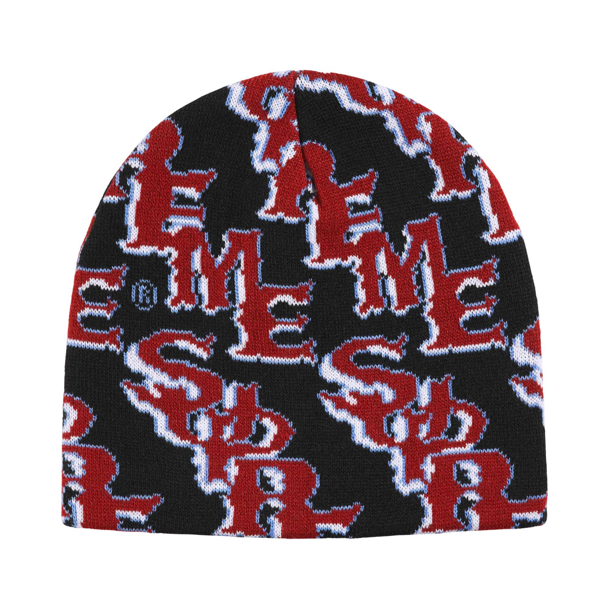 Buy Supreme Slanted Gothic Outline Beanie 'Black' - SS26BN42 BLACK