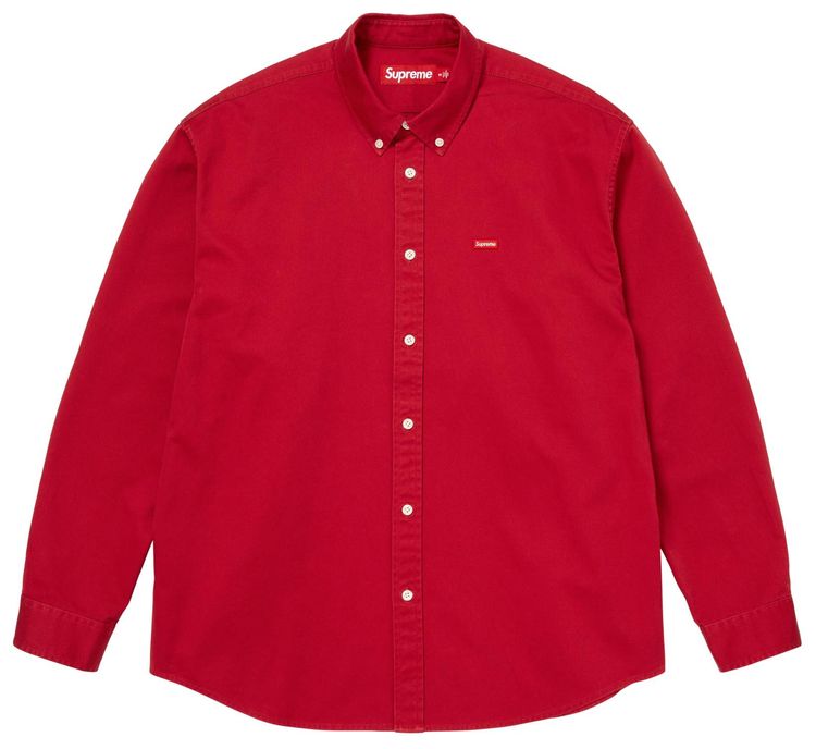 Supreme Small Box Shirt Dark Red