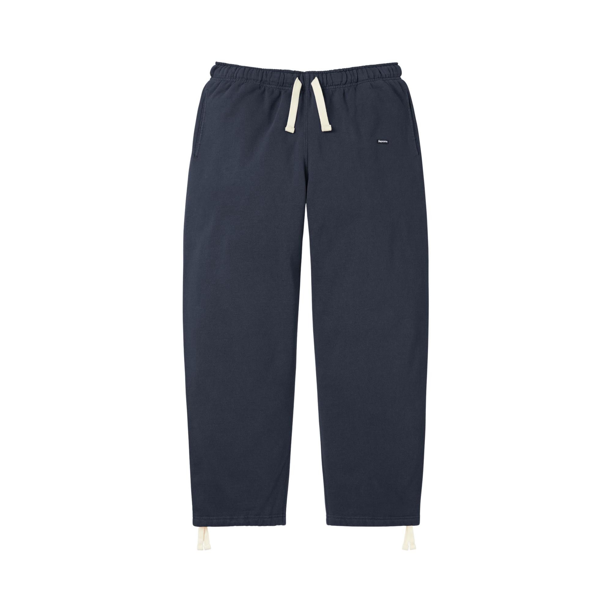 Buy Supreme Small Box Drawstring Sweatpant 'Navy' - SS26P53 NAVY