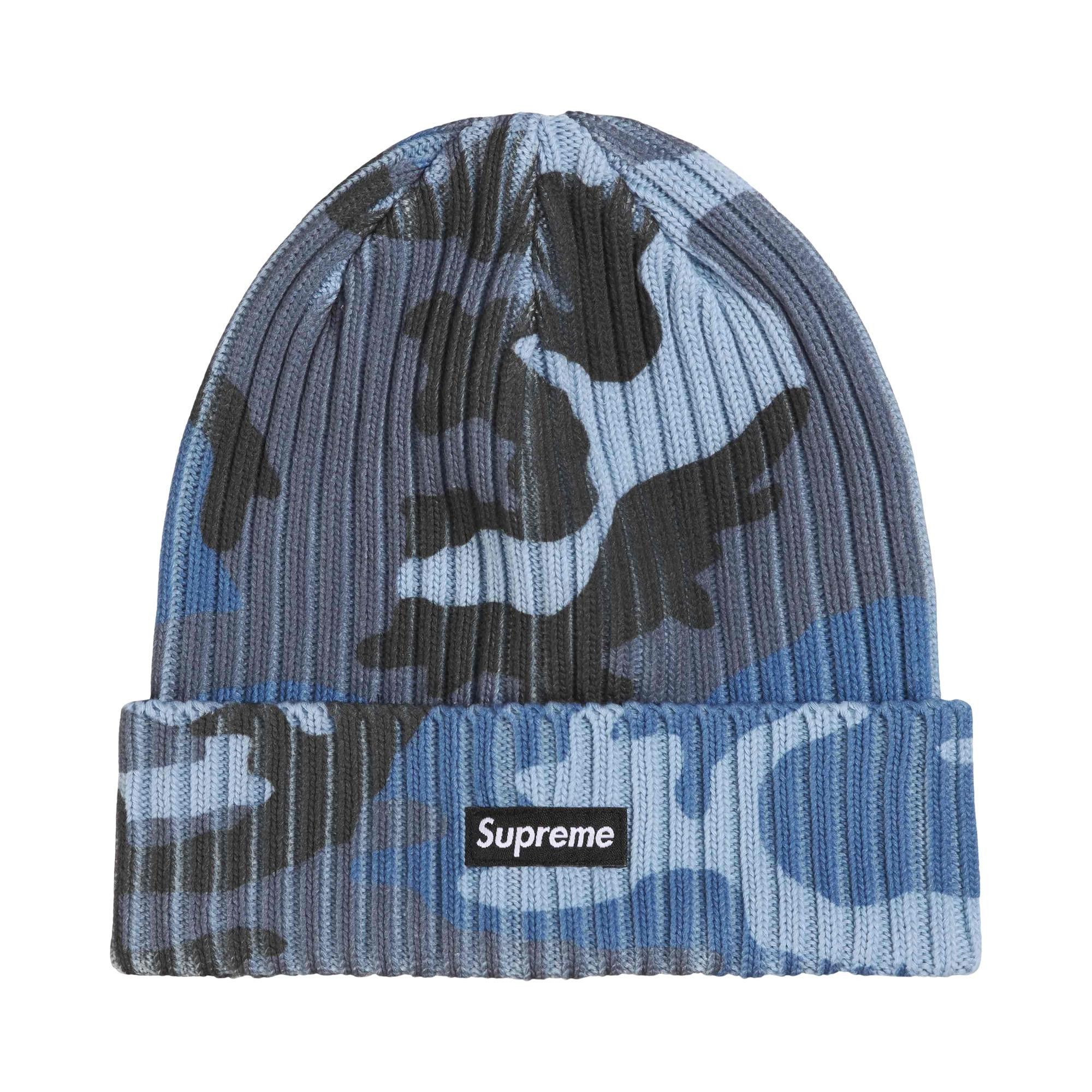 25ss Supreme Overdyed Beanie ビーニー　NAVY Buy Supreme Overdyed Beanie 'Blue Camo' - SS26BN6 BLUE CAMO | GOAT CA