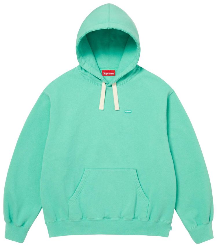 Supreme Small Box Drawcord Hooded Sweatshirt Mint