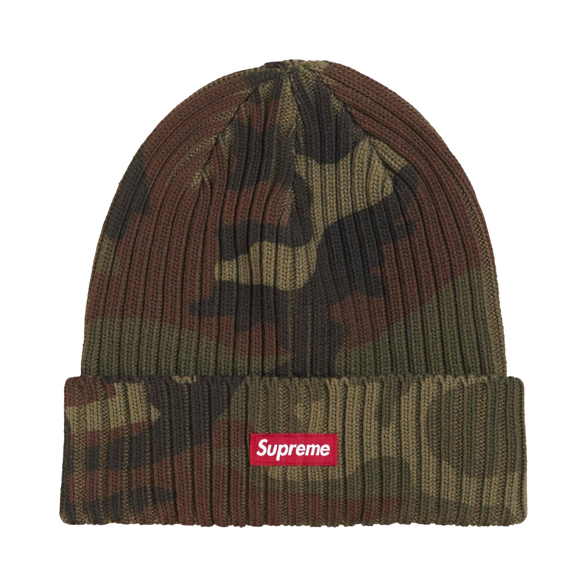 Buy Supreme Overdyed Beanie 'Woodland Camo' - SS26BN6 WOODLAND
