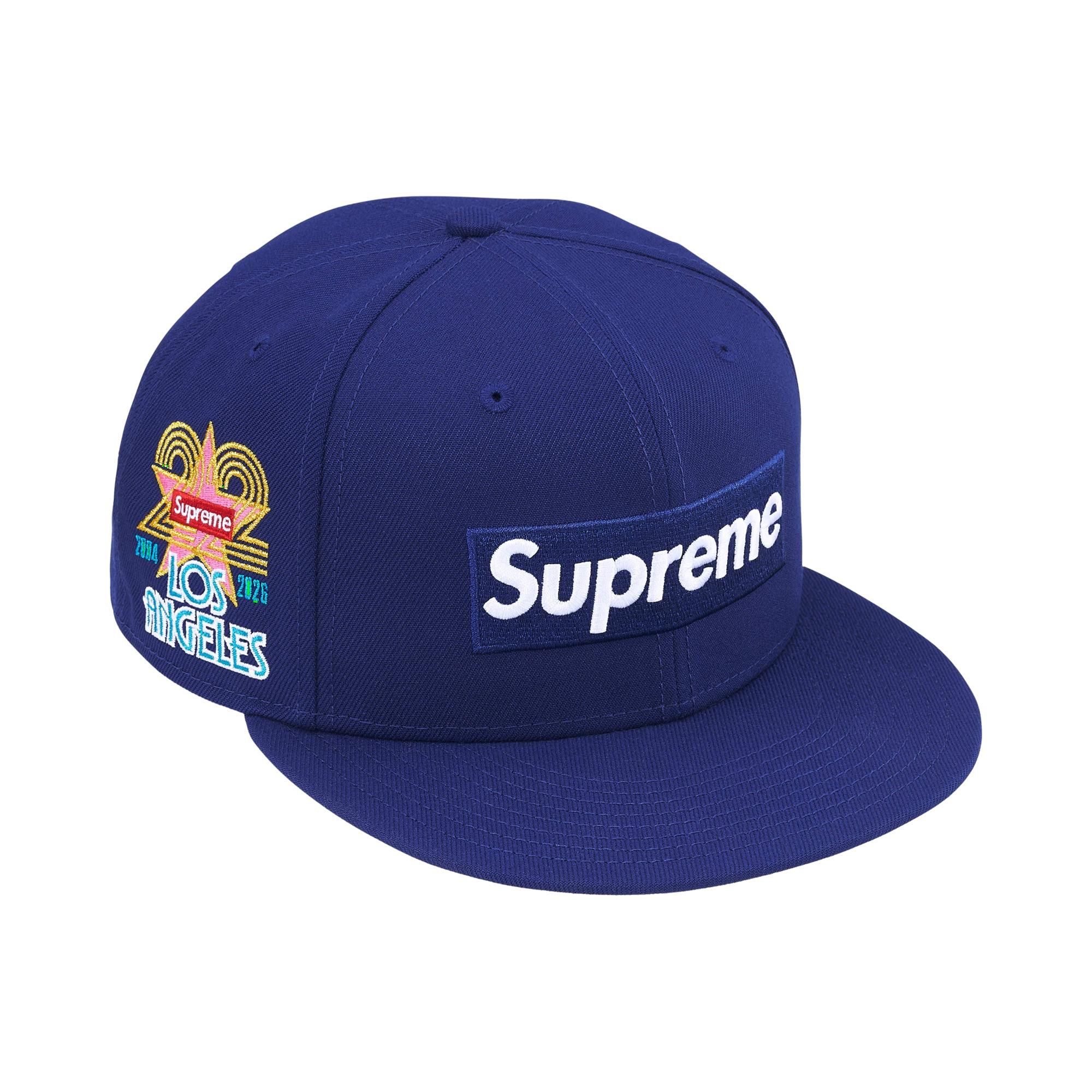 Buy Supreme Shop Box Logo New Era 'Light Navy Los Angeles