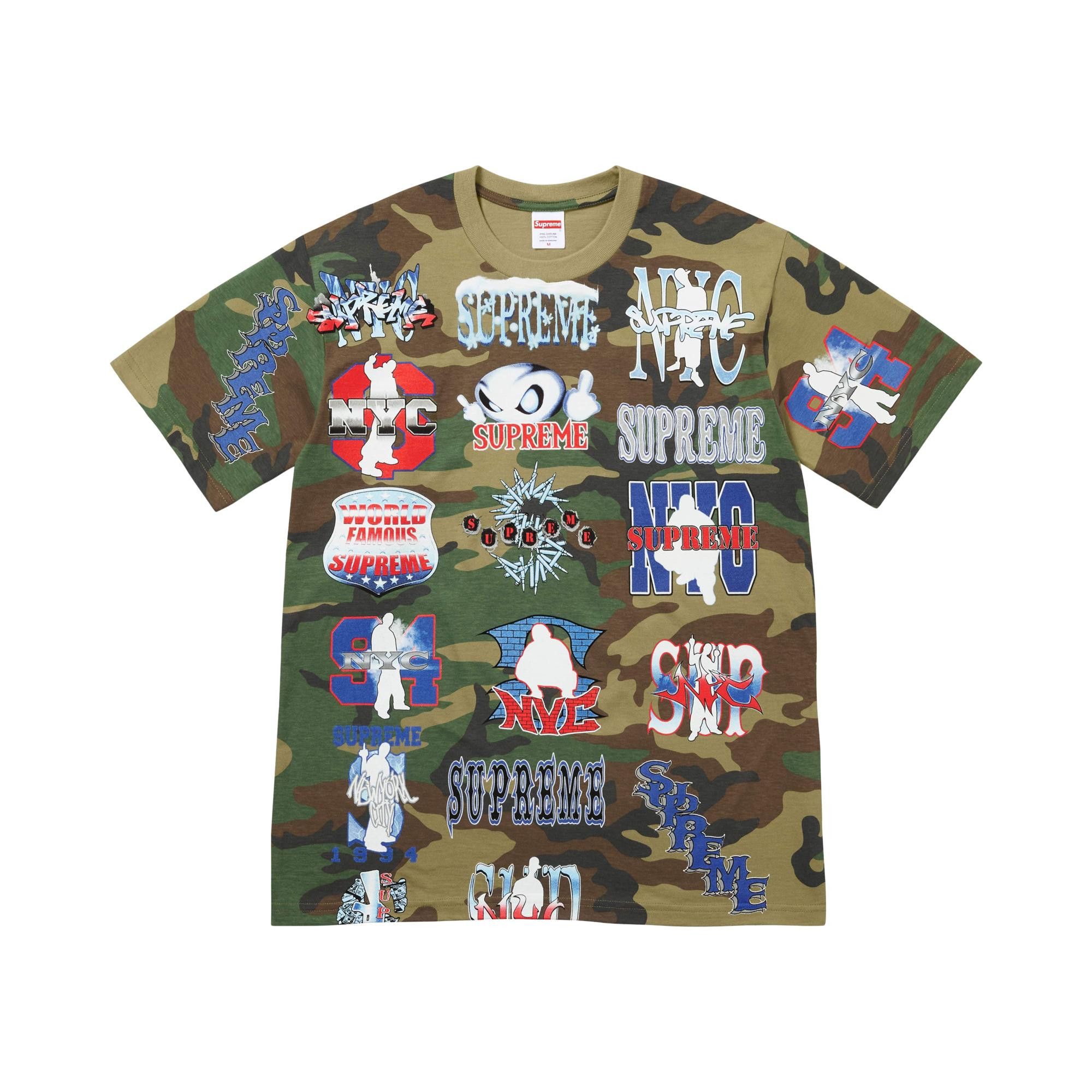 Buy Supreme Flash Tee 'Woodland Camo' - SS26T47 WOODLAND CAMO
