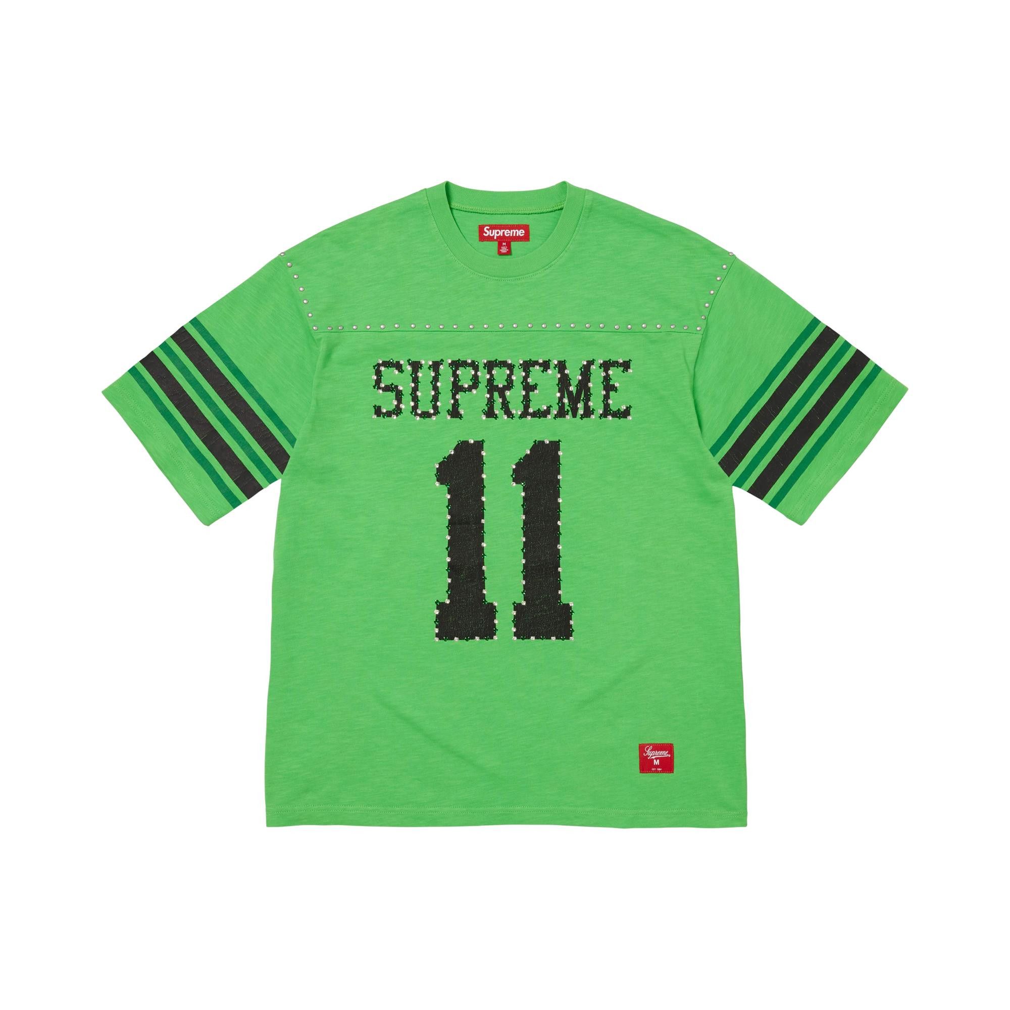 Buy Supreme Studded Short-Sleeve Top 'Green' - SS26KN31 GREEN | GOAT