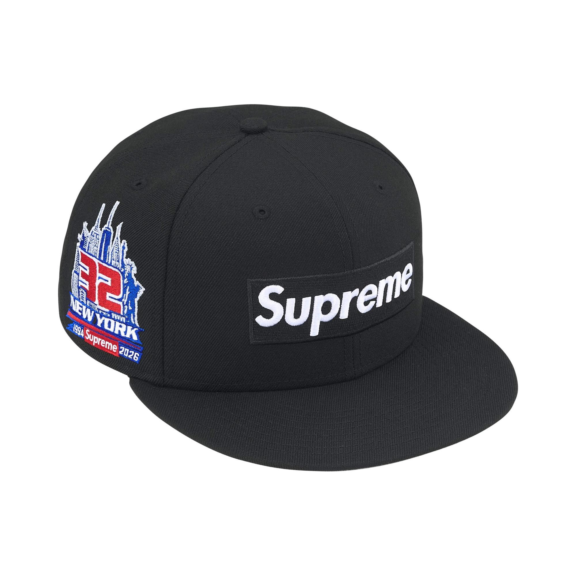 Buy Supreme Shop Box Logo New Era 'Black New York' - SS26H13 BLACK