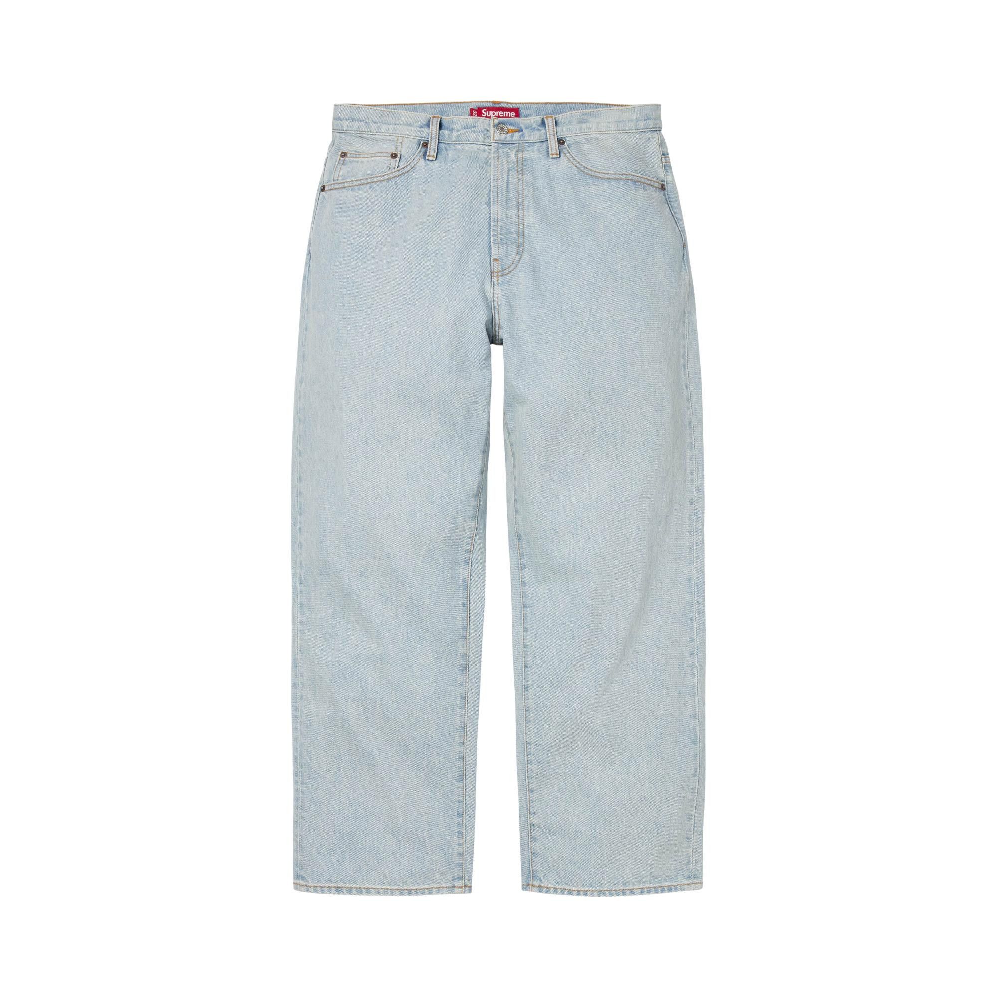 Buy Supreme Baggy Jean 'Light Washed Indigo' - SS26P27 LIGHT
