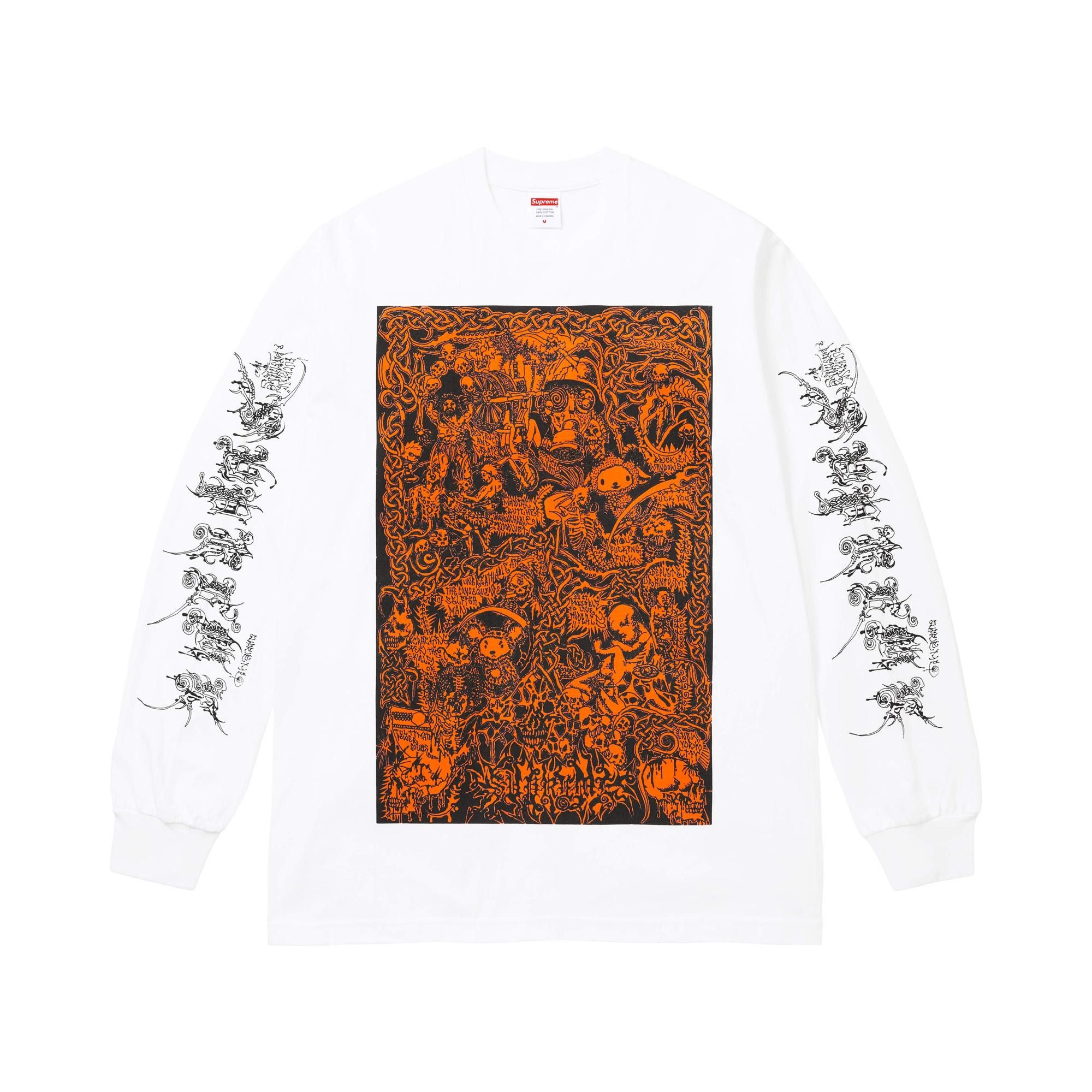 Buy Supreme Wombat Long-Sleeve Tee 'White' - SS26T54 WHITE | GOAT