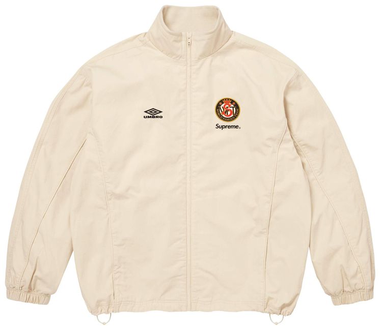Supreme x Umbro Cotton Ripstop Track Jacket Stone