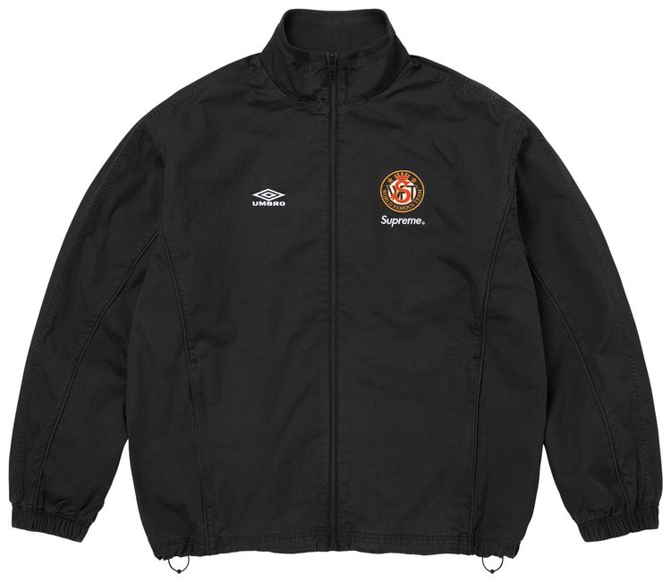 Supreme x Umbro Cotton Ripstop Track Jacket Black
