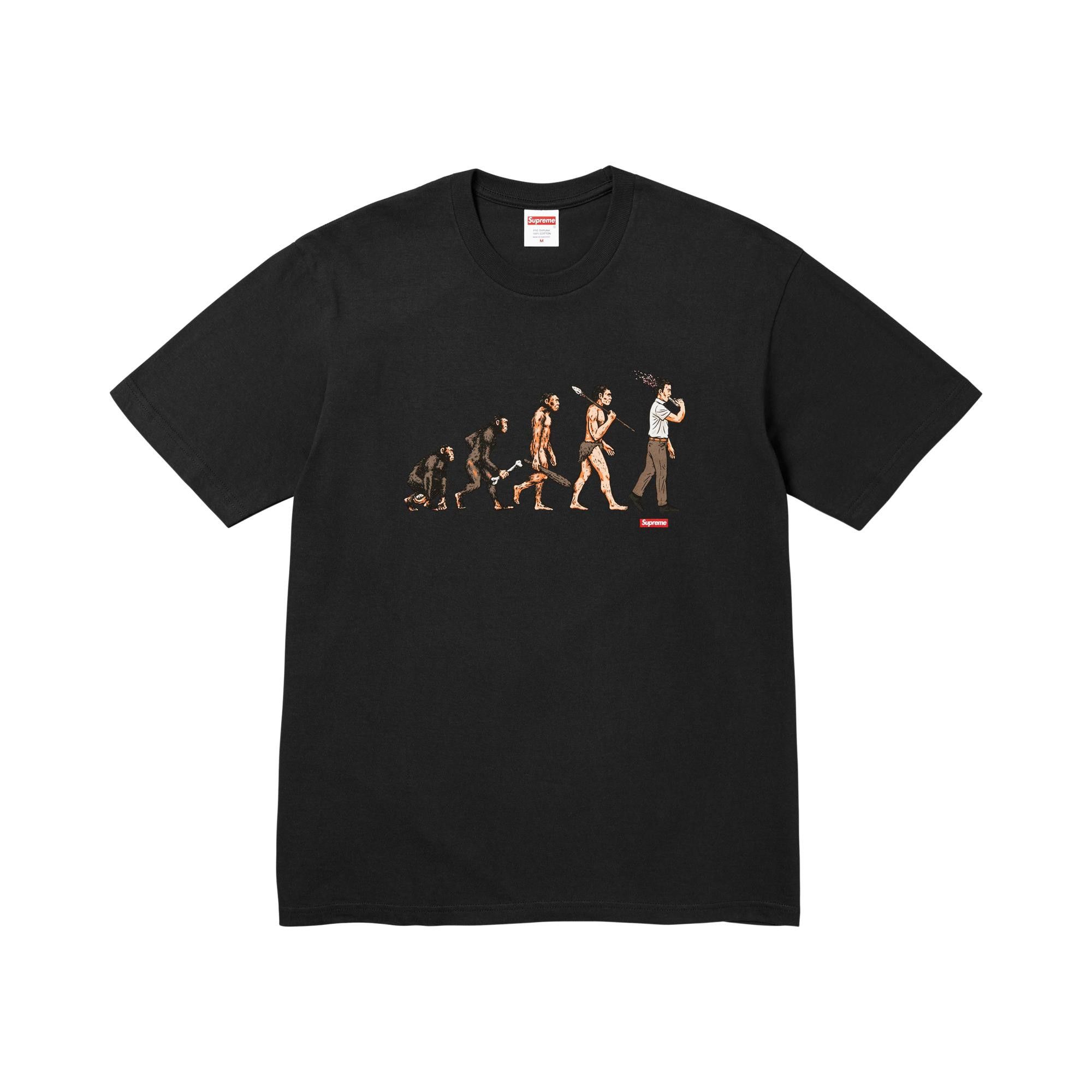 Buy Supreme Evolution Tee 'Black' - SS26T49 BLACK | GOAT