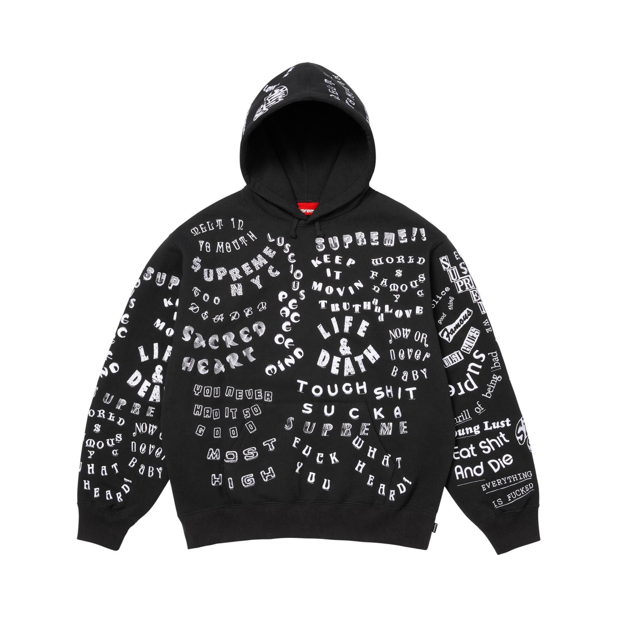 Buy Supreme Too Deadly Hooded Sweatshirt 'Black' - SS26SW14 BLACK