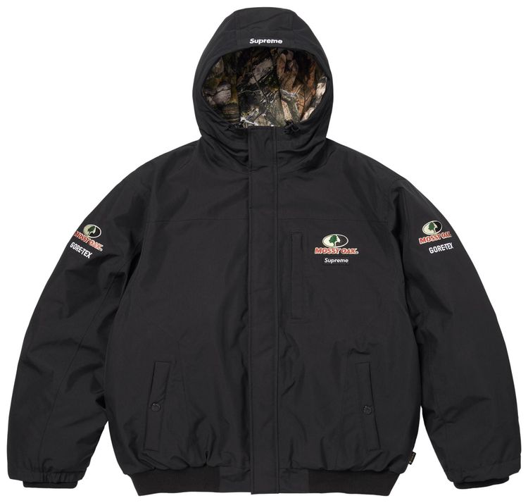 Supreme GORE TEX Mossy Oak Jacket Black