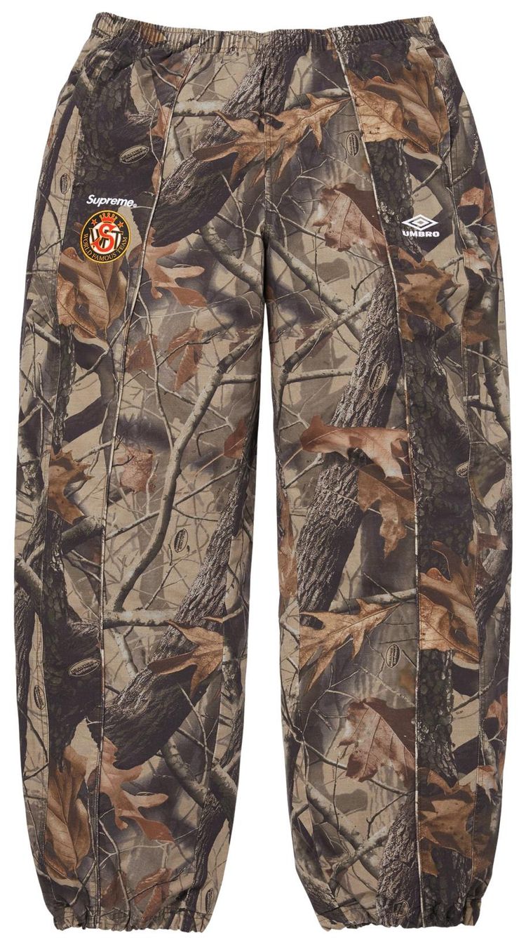Supreme x Umbro Cotton Ripstop Track Pant Realtree Hardwoods Camo