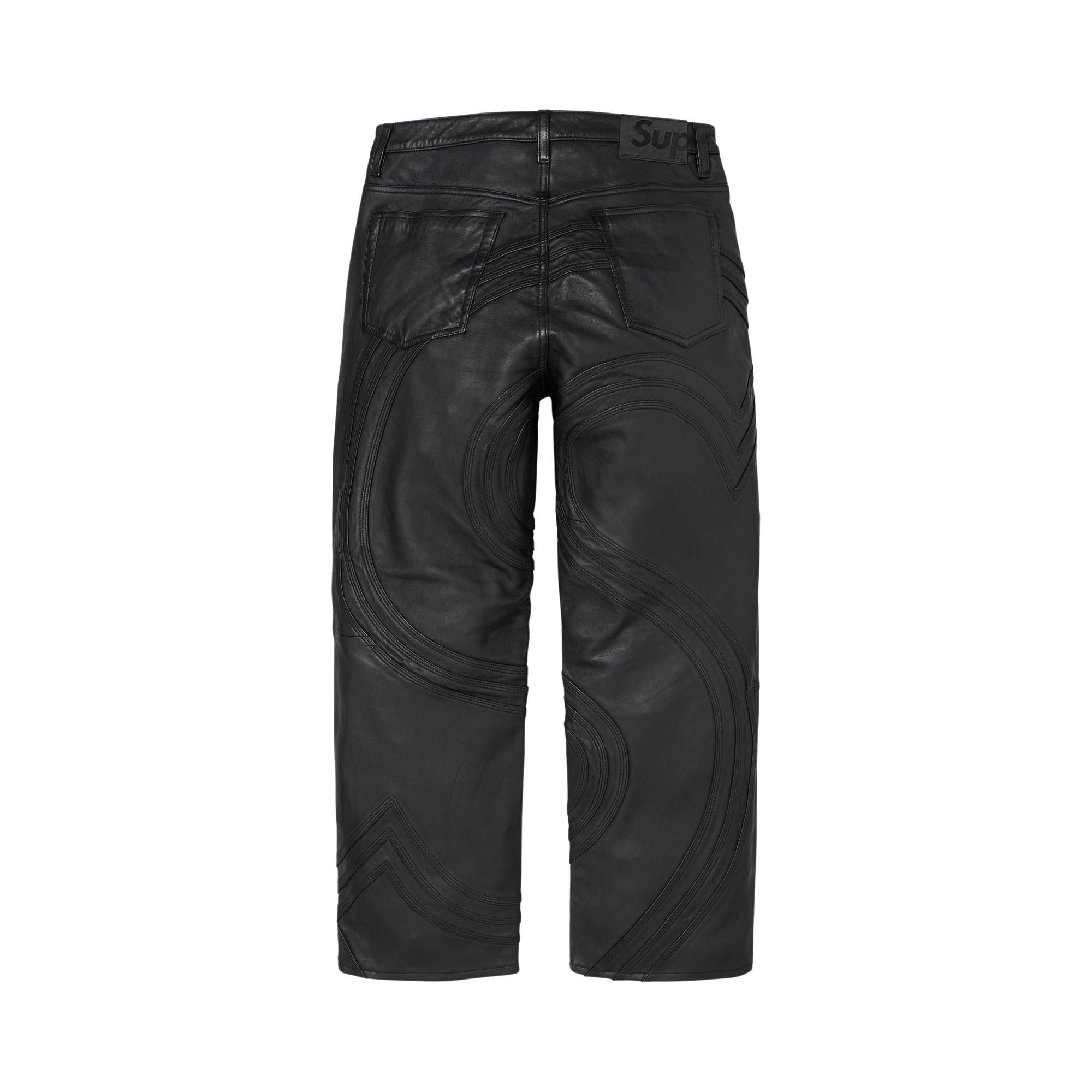 Supremeシュプリーム5Pocket Leather Pants wtaps Supremeシュプリーム5Pocket Leather Pants wtaps - メルカリ