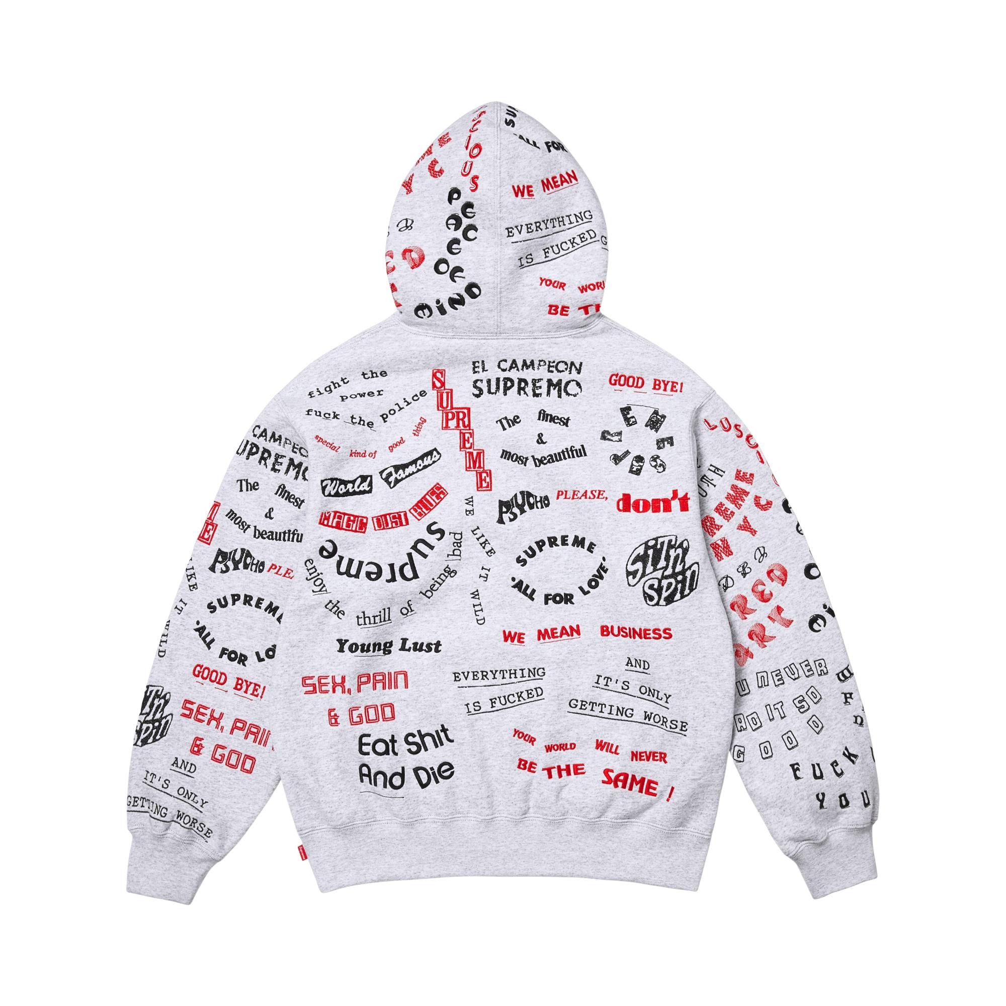 トップス Supreme Too Deadly Hooded Sweatshirt Supreme Too Deadly Hooded Sweatshirt Blue Men's - SS26 - US