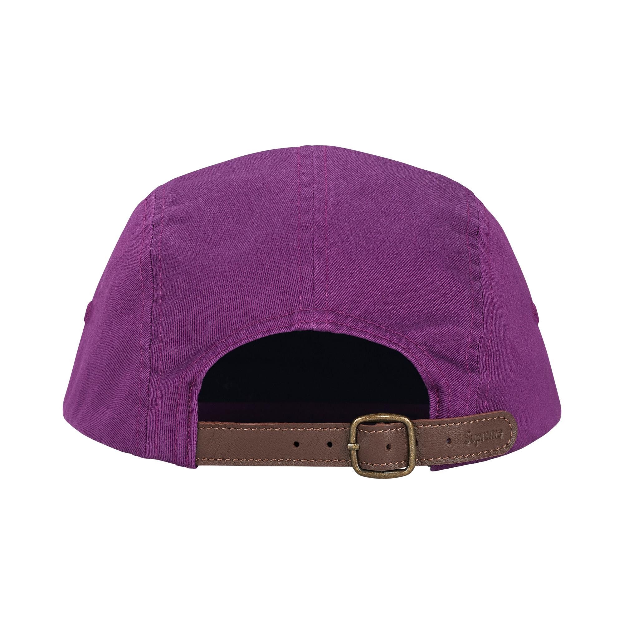 Buy Supreme Washed Chino Twill Camp Cap 'Purple' - SS26H2 PURPLE