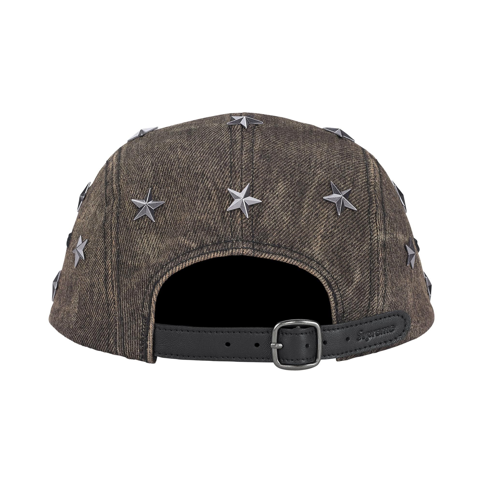 帽子 Supreme Black Studded Denim Camp Cap Buy Supreme Stars Studded Denim Camp Cap 'Washed Black' - SS26H2B