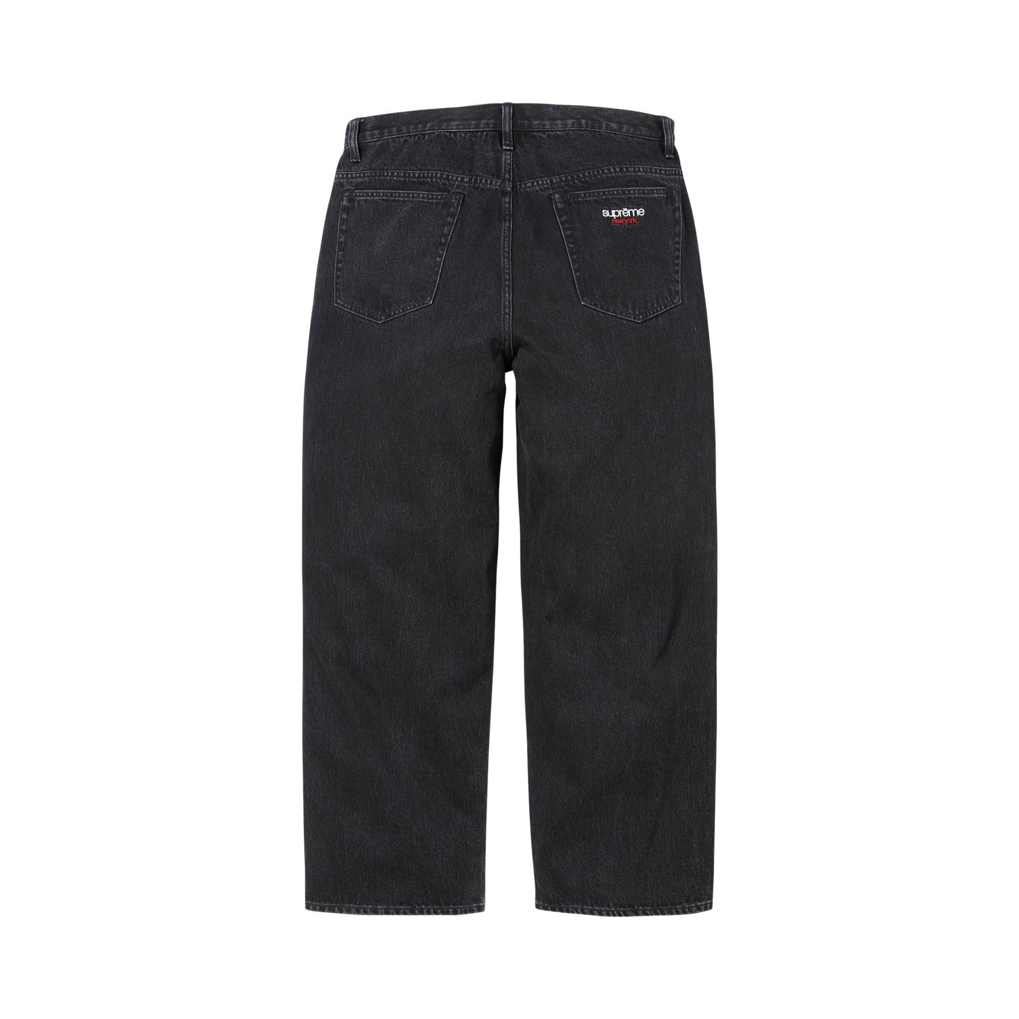 Buy Supreme Baggy Jean 'Black' - SS26P27 BLACK | GOAT