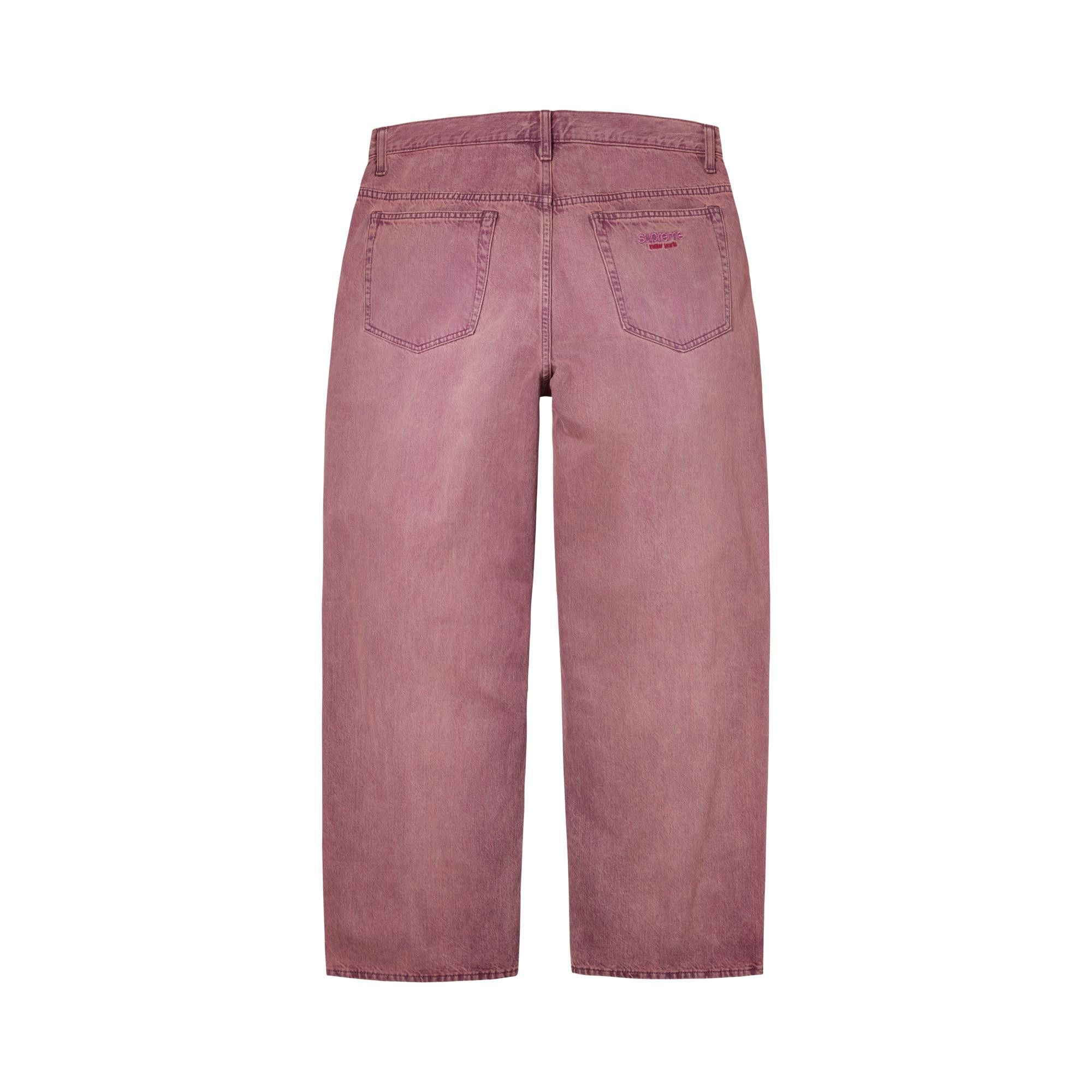 【大人気カラー】Supreme Baggy Jean Purple 34 Buy Supreme Baggy Jean 'Overdyed Purple' - SS26P27 OVERDYED PURPLE