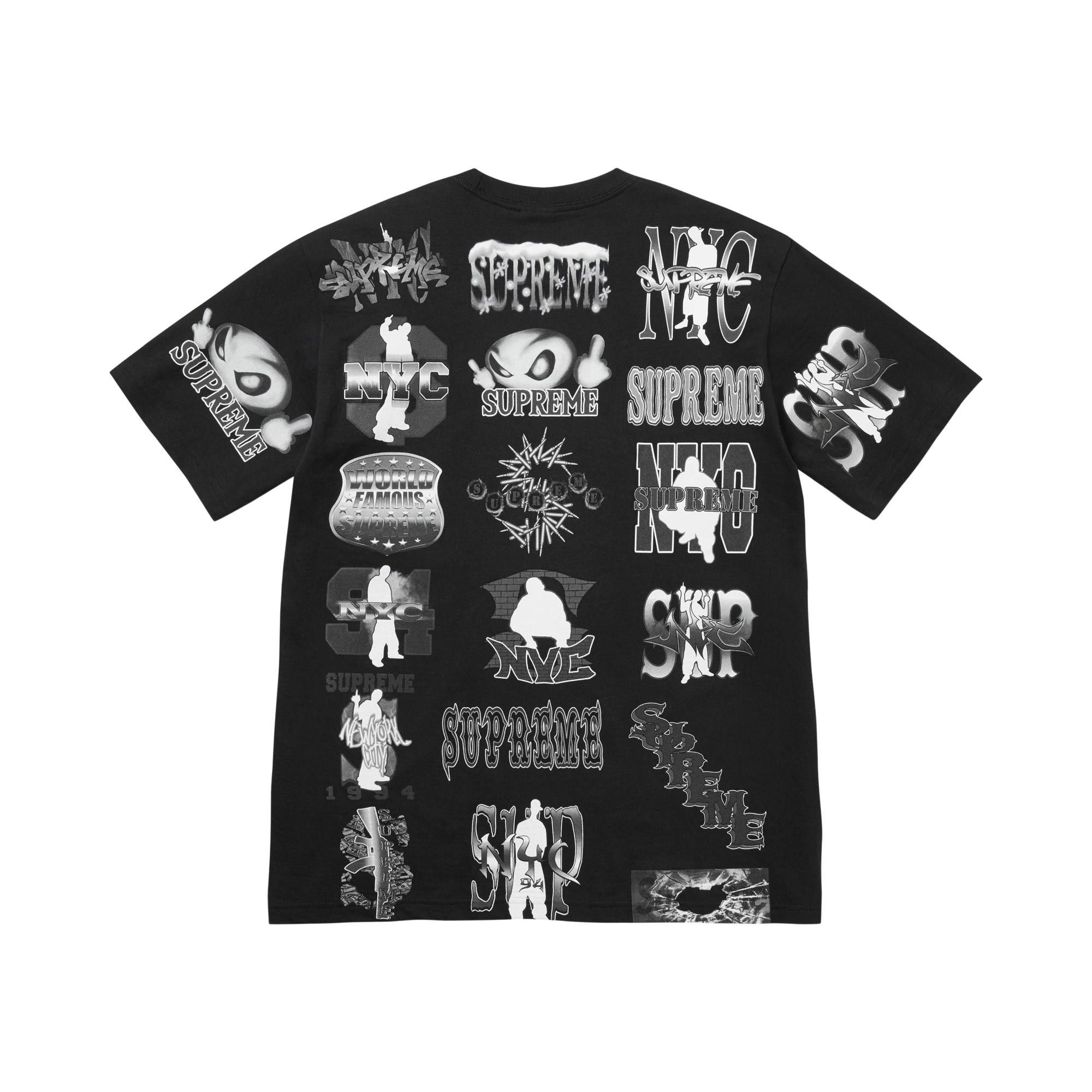 Buy Supreme Flash Tee 'Black' - SS26T47 BLACK | GOAT