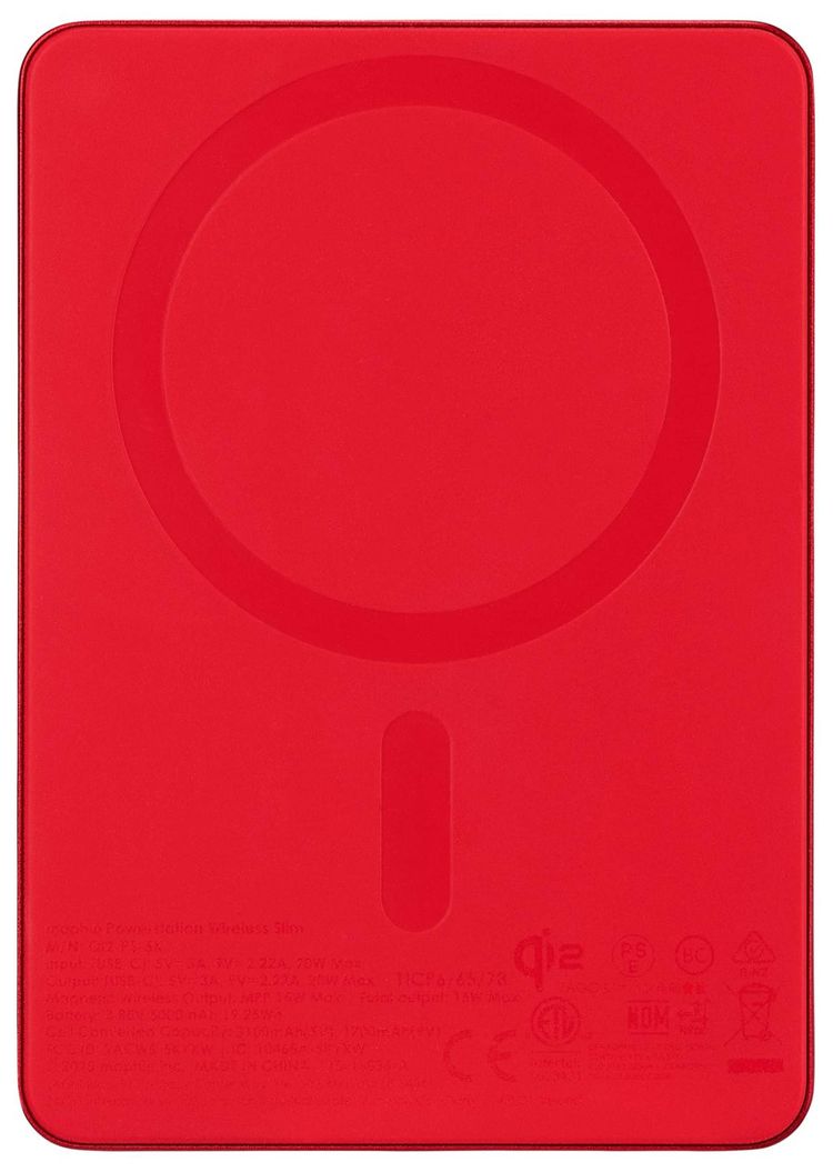 Supreme x Mophie Qi2 Powerstation Red
