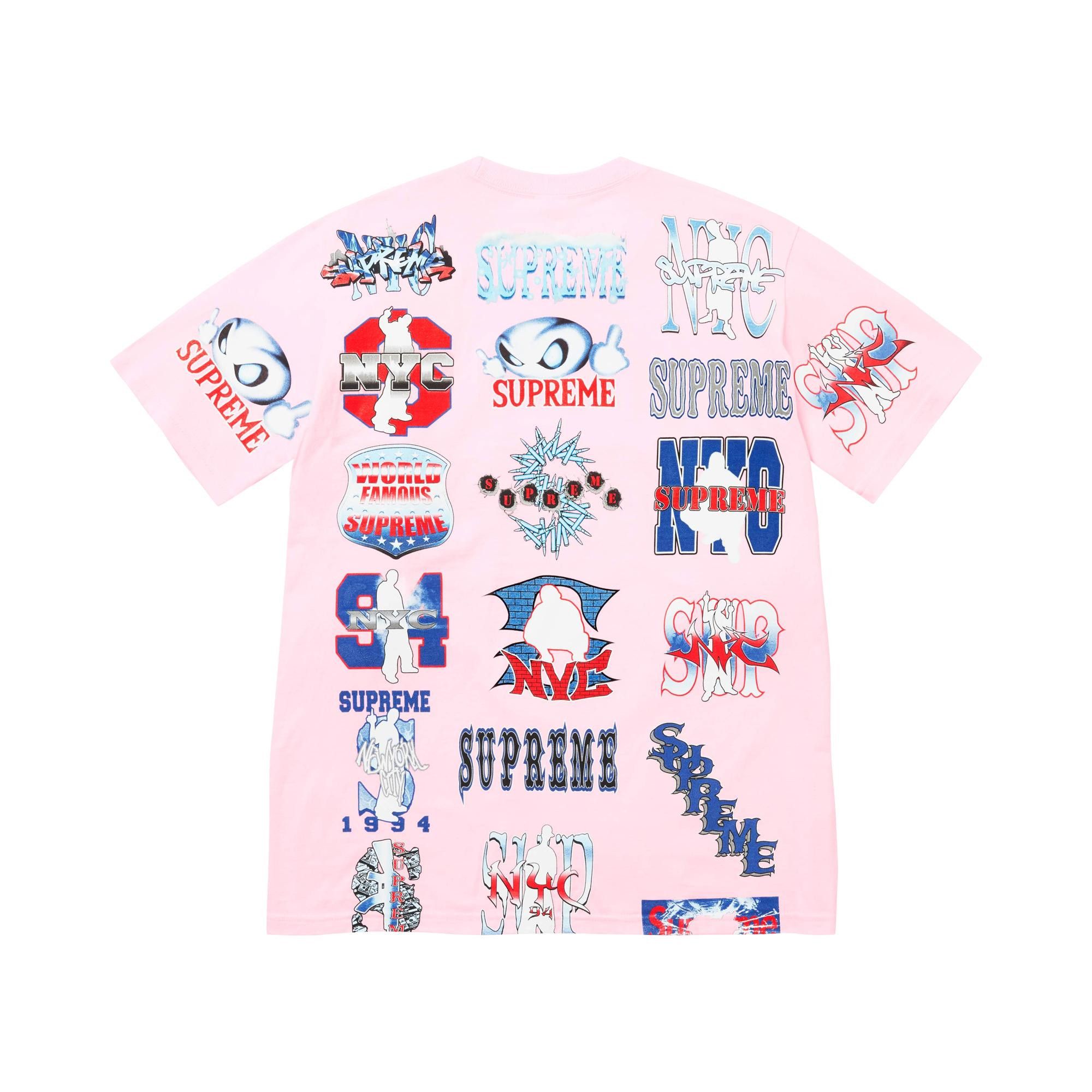 Buy Supreme Flash Tee 'Light Pink' - SS26T47 LIGHT PINK | GOAT