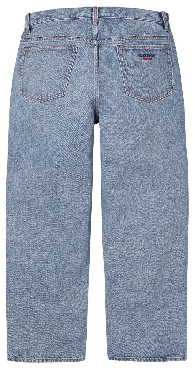 Supreme Baggy Jean Washed Indigo