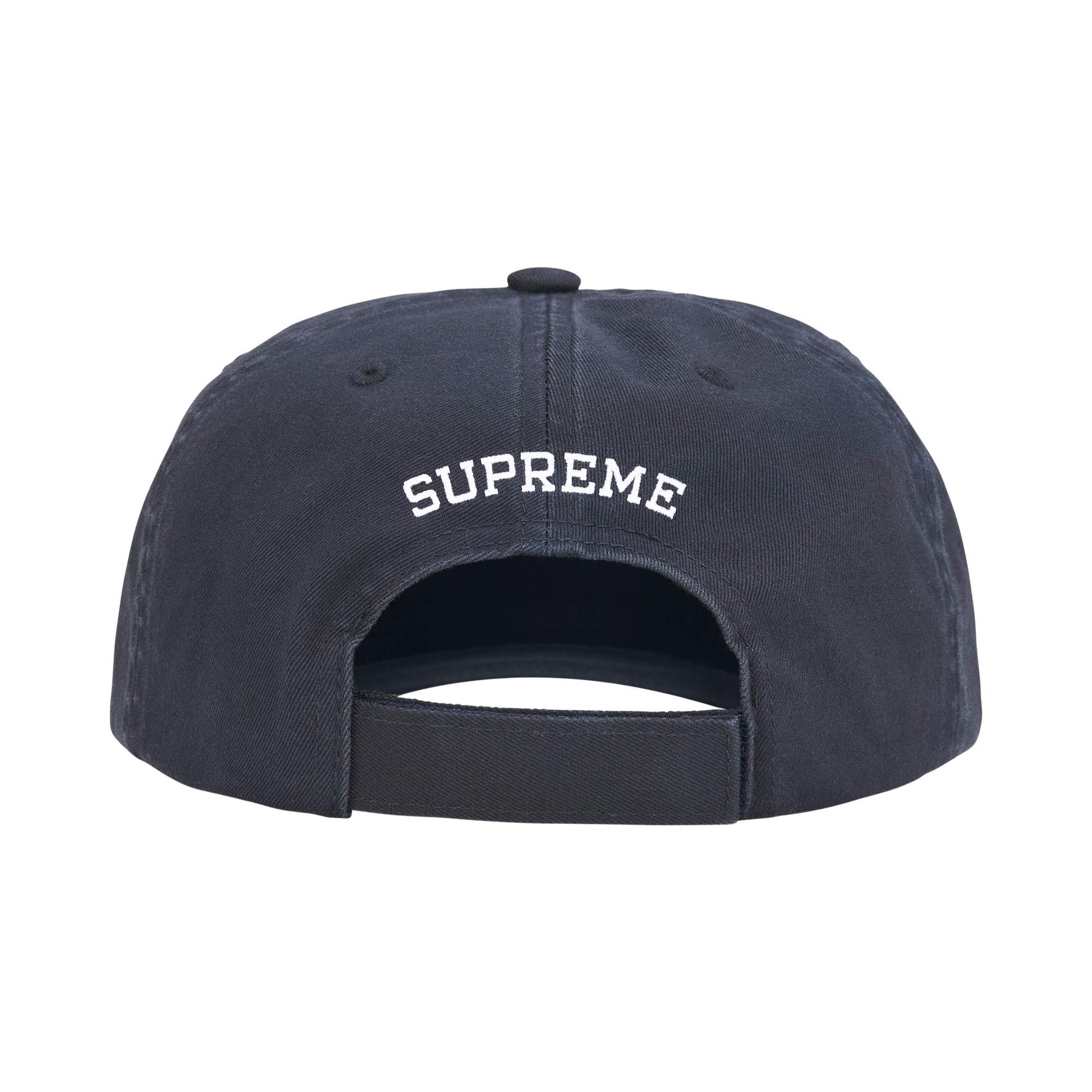 Buy Supreme Embroidered Money Logo 6-Panel 'Navy' - SS26H60 NAVY