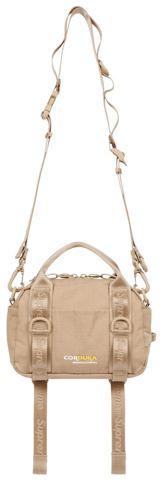 Supreme Mini Duffle Bag Tan