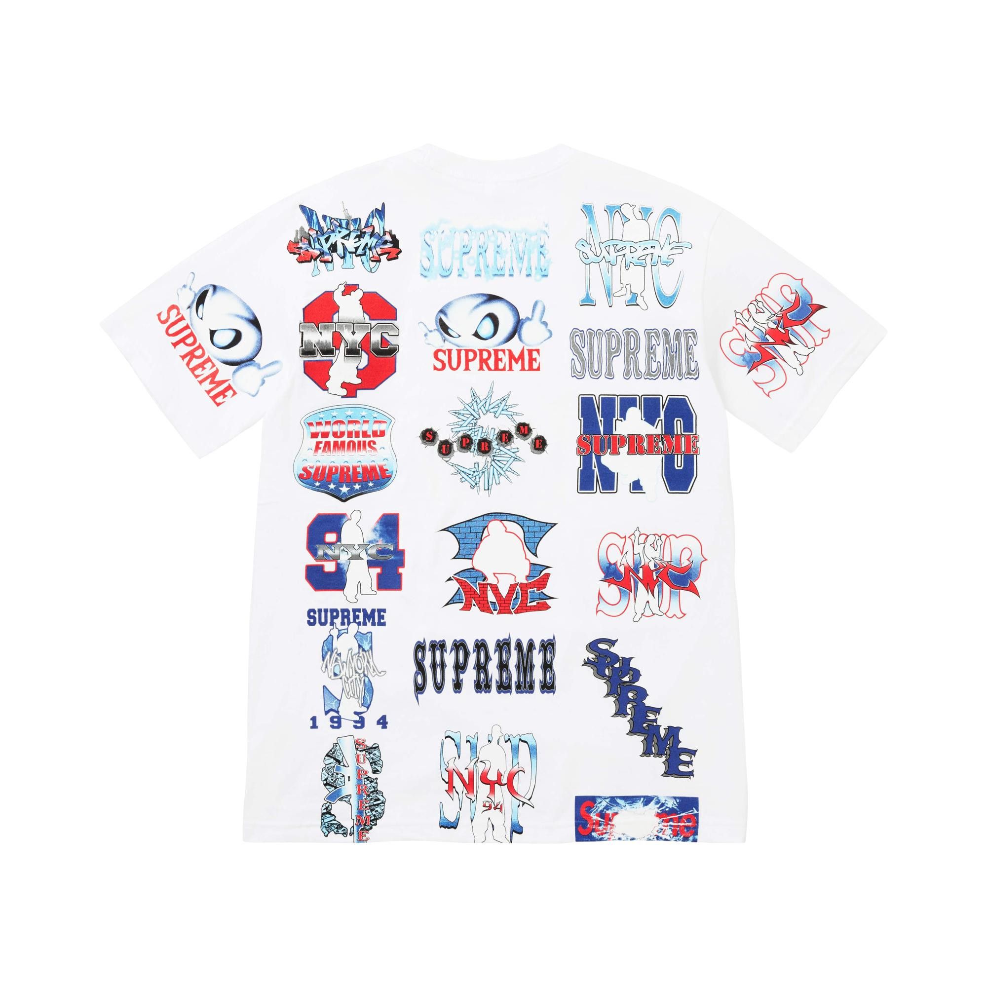 Buy Supreme Flash Tee 'White' - SS26T47 WHITE | GOAT