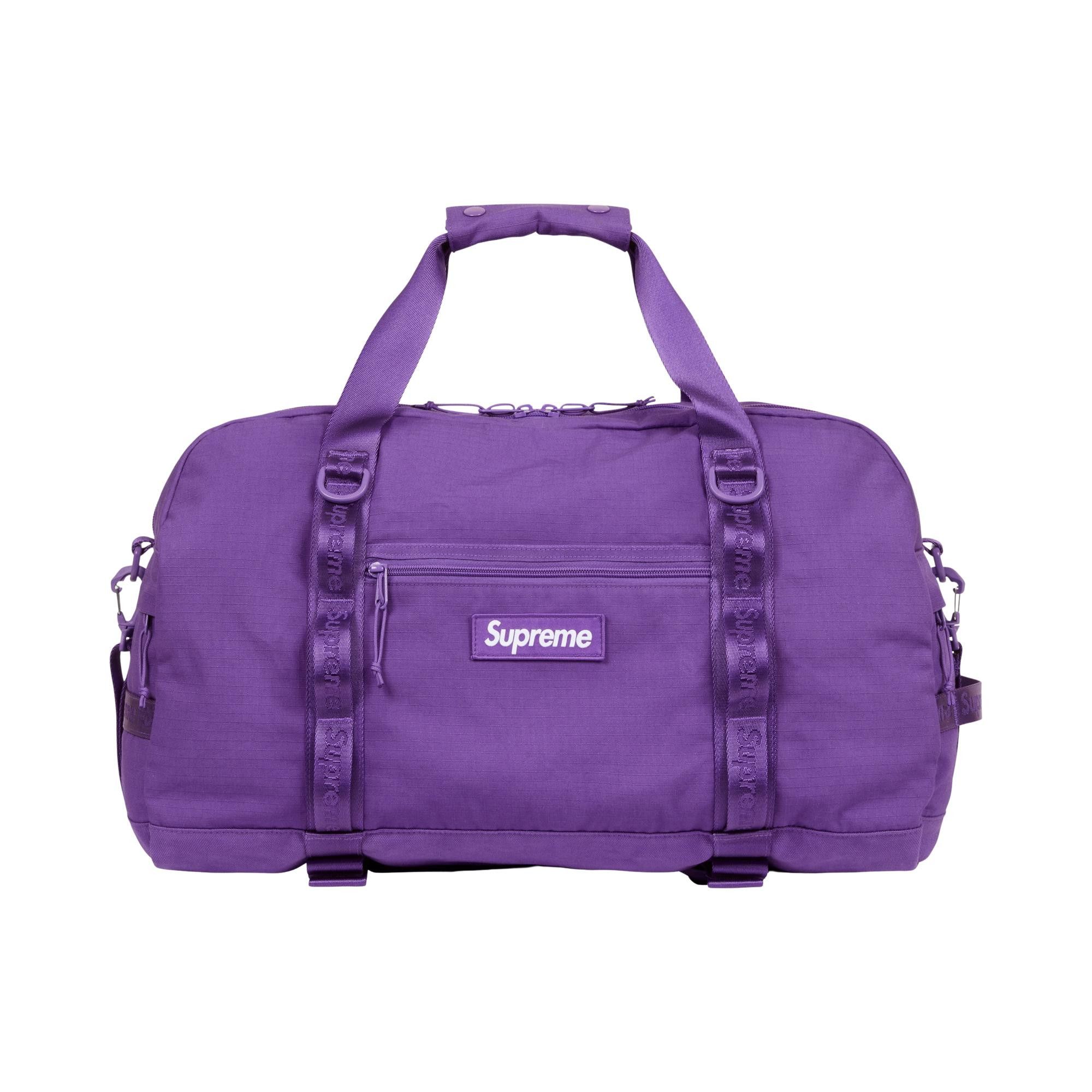Buy Supreme Duffle Bag 'Purple' - SS26B2 PURPLE | GOAT UK