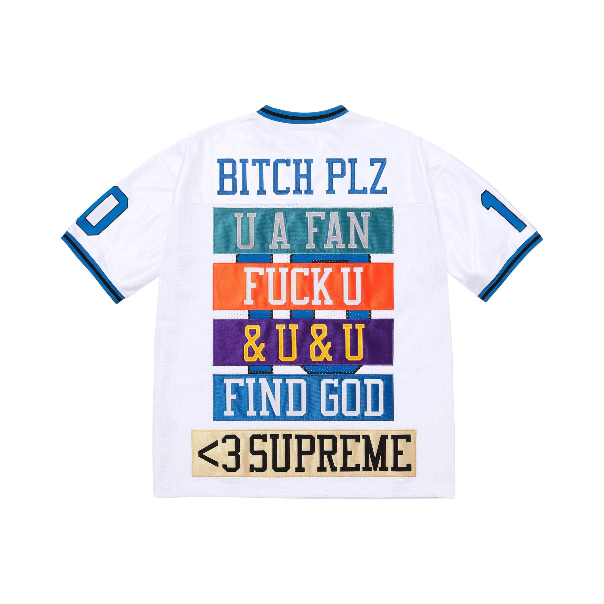 Buy Supreme Find God Jersey 'White' - SS26KN25 WHITE | GOAT CA