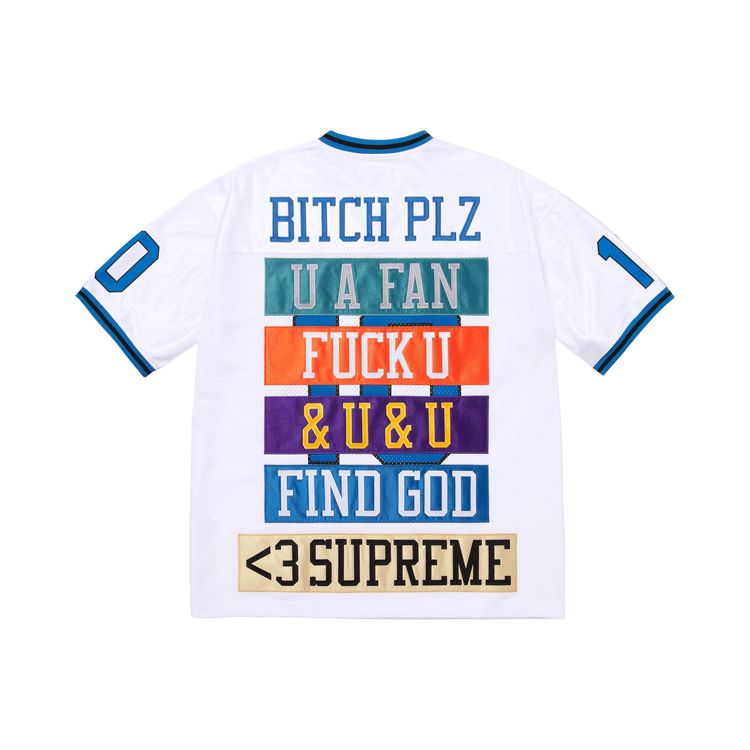 Supreme Find God Jersey White