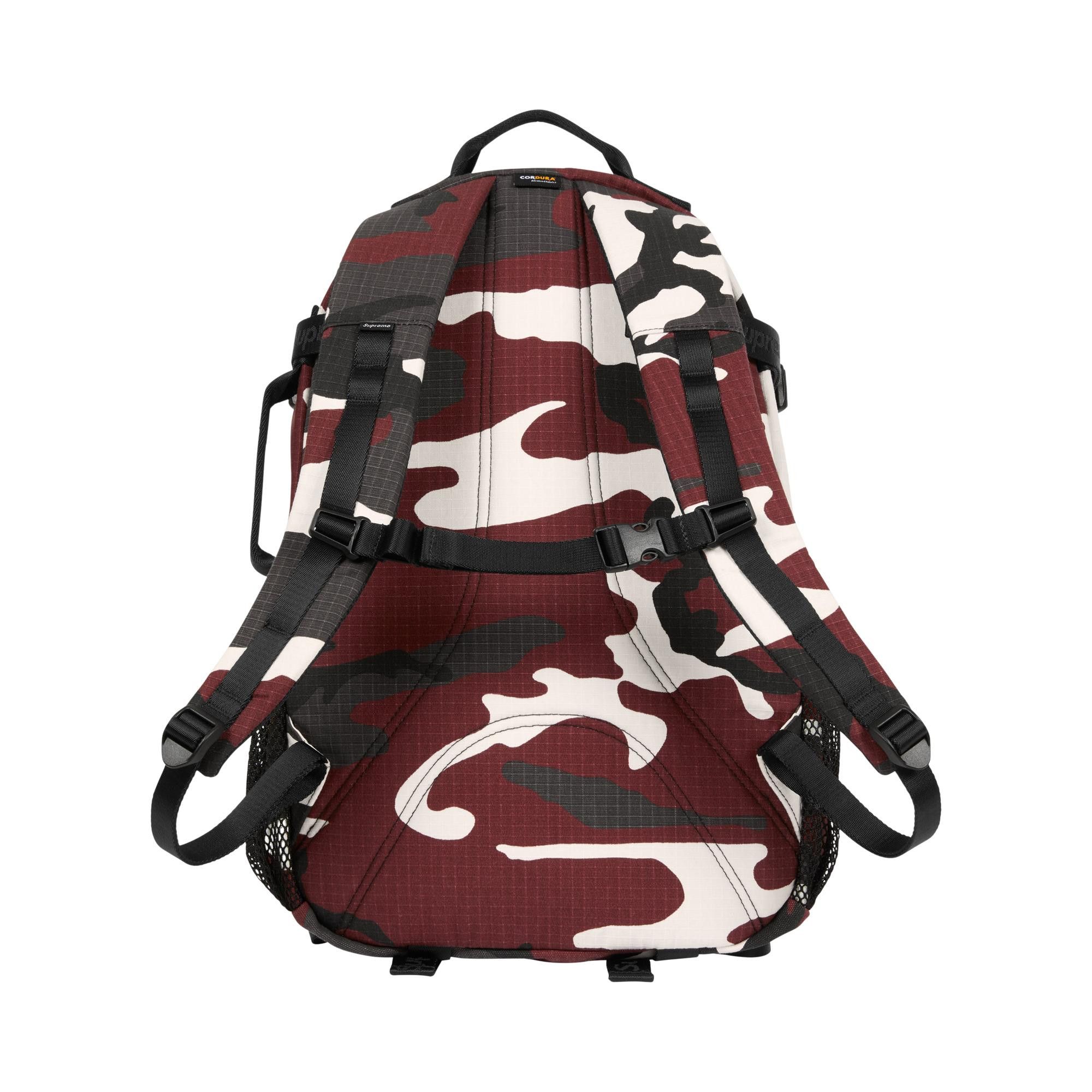 Buy Supreme Backpack 'Red Camo' - SS26B1 RED CAMO | GOAT