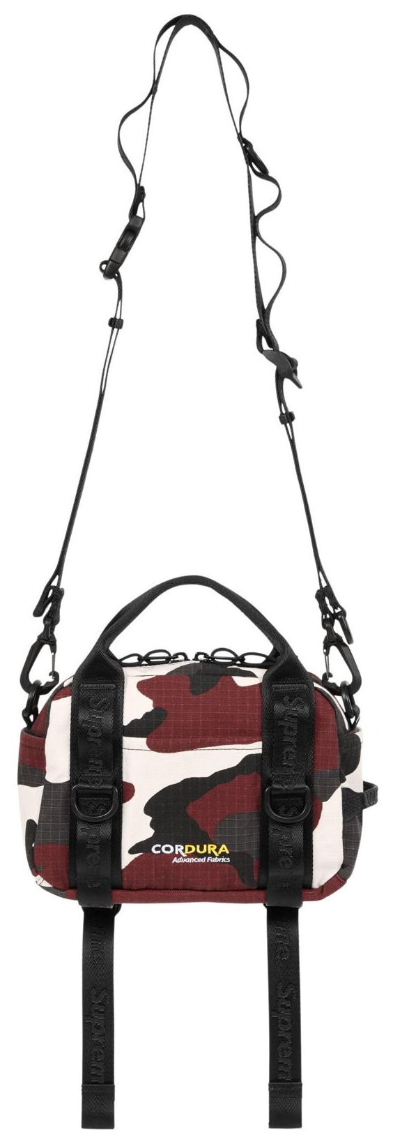 Supreme Mini Duffle Bag Red Camo