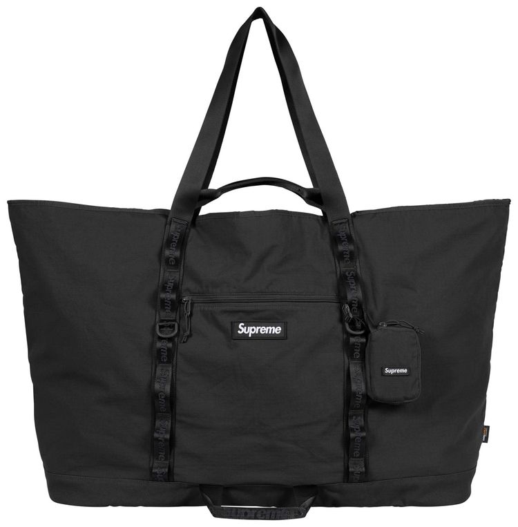 Supreme X Large Tote Bag  Utility Pouch Black