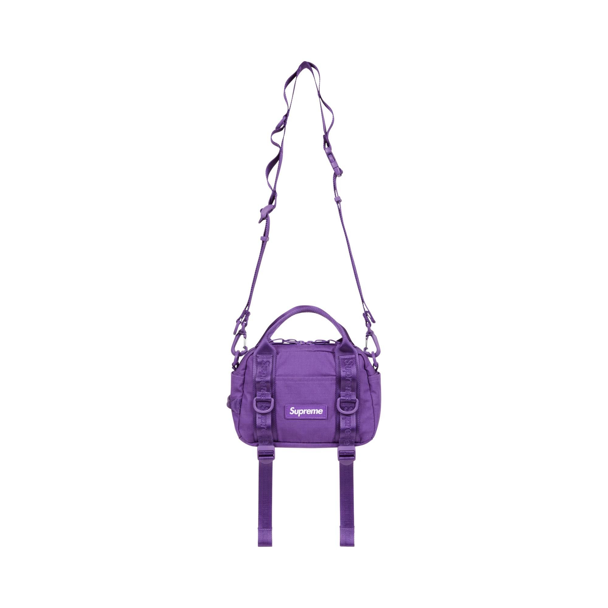 Buy Supreme Mini Duffle Bag 'Purple' - SS26B6 PURPLE | GOAT
