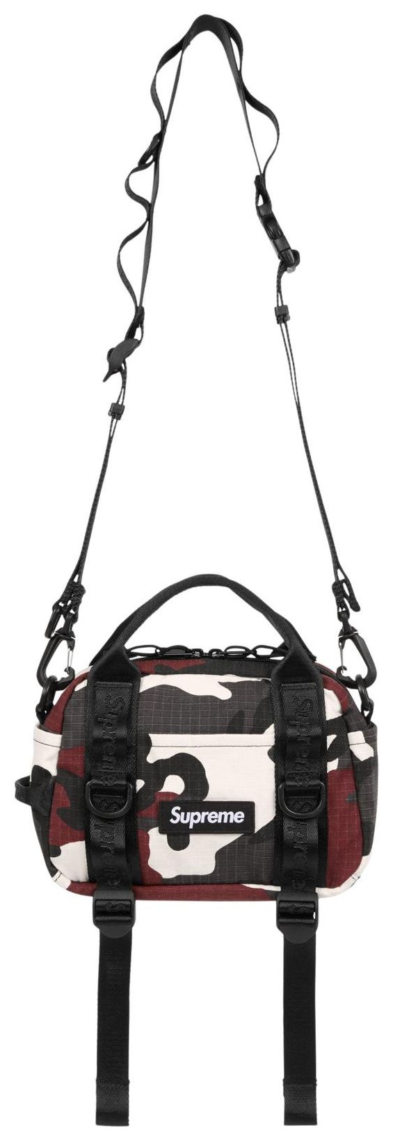 Supreme Mini Duffle Bag Red Camo