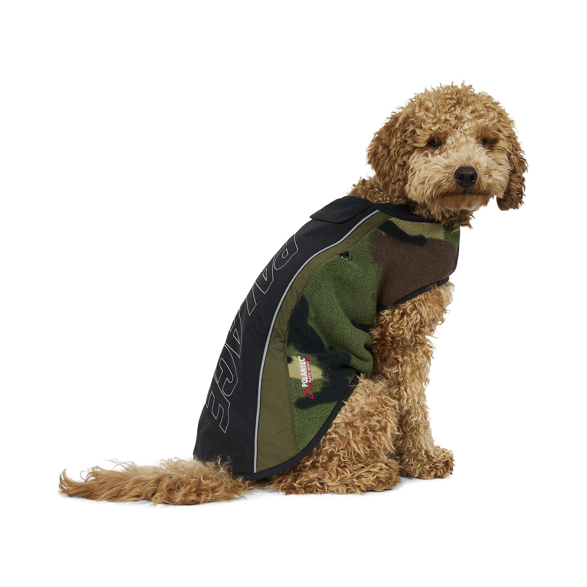 Buy Palace Polartec Dog Jacket 'Camo/Black' - P29ACC071 | GOAT SA