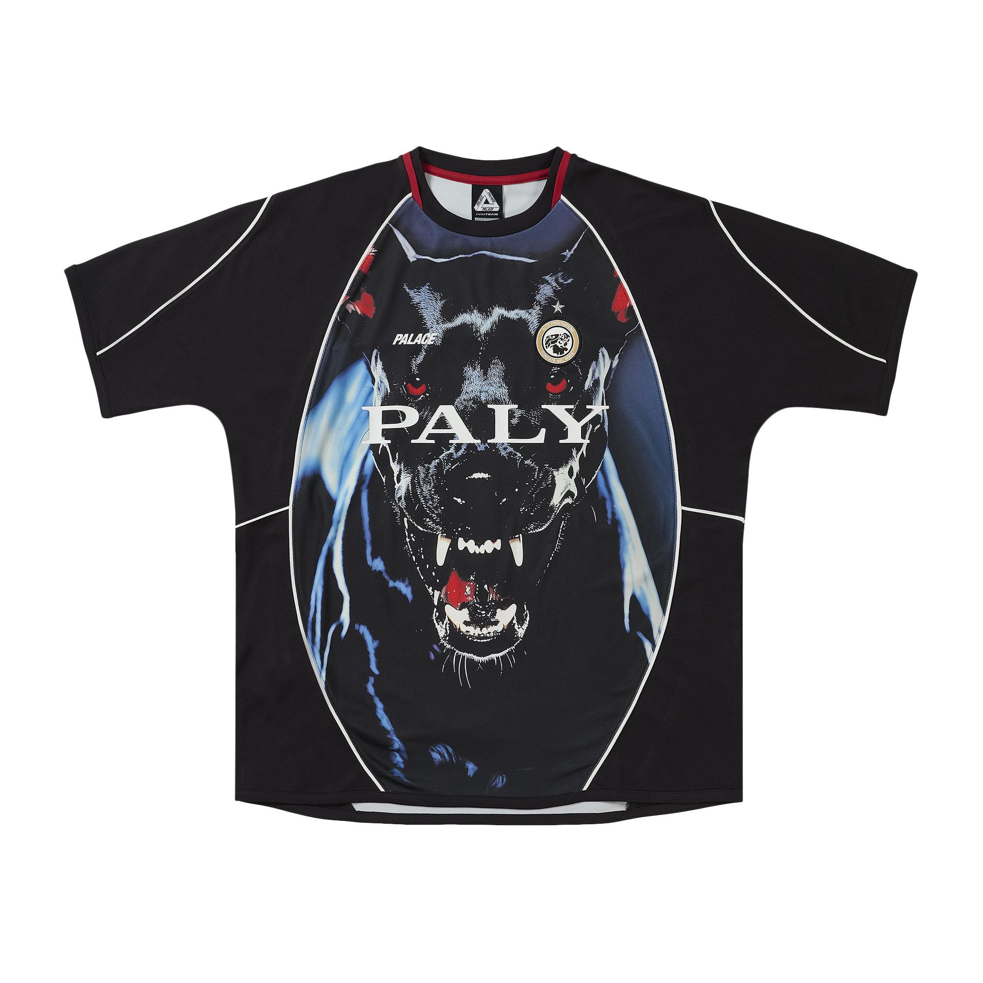 Buy Palace Pro Team Piped Jersey 'K-Nein Print' - P30ES053 | GOAT